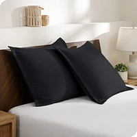 Bare Home Ultra-Soft Double Brushed Pillow Sham Set