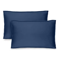 Bare Home Ultra-Soft Double Brushed Pillow Sham Set, Queen