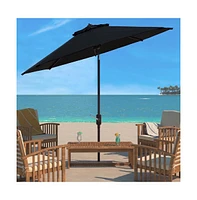 Safavieh Herla 11Ft Auto Tilt Market Umbrella