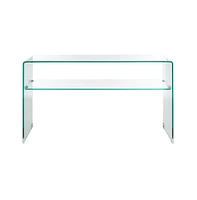 Safavieh Dash Tempered Glass 1 Shelf Console Table