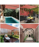 12x12 Ft 95% Uv Block Square Sun Shade Sail Canopy Outdoor Patio Pool Cover Net