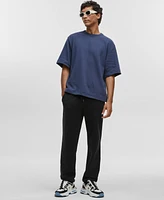 Mode of One Men's Relaxed-Fit Textured T-Shirt, Created for Macy's