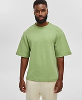 Mode of One Men's Relaxed-Fit Textured T-Shirt, Created for Macy's