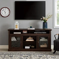 Streamdale Furniture Modern 65" Tv Media Stand with Open/Closed Storage