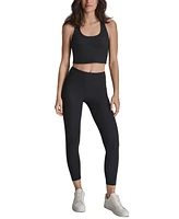 Dkny Women's High-Waisted 7/8 Cargo Leggings