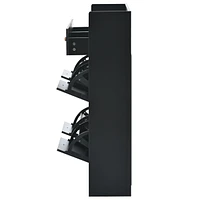 4-Drawer Shoe Cabinet for Entrance Hallway