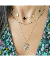 The Lovery Classic Adjustable Bolo Chain Necklace 14K Gold