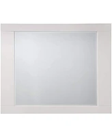 Streamdale Furniture Naima Ii Mirror In White High Gloss