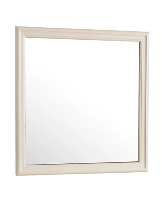 Simplie Fun Louis Philippe Mirror, Beige