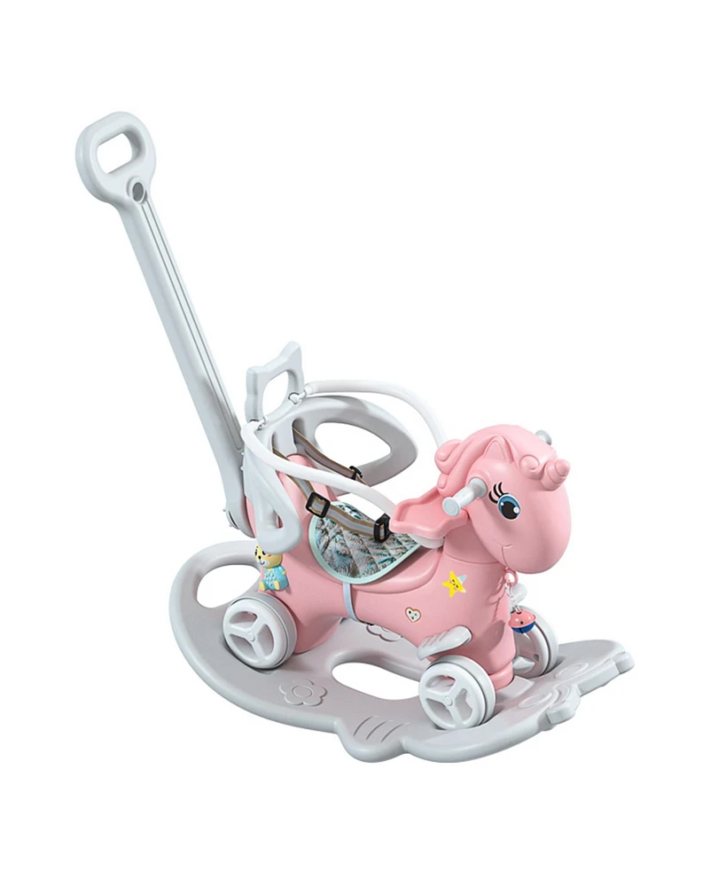 Streamdale Furniture Toddler Rocking Horse & Unicorn Balance Bike