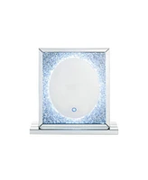 Streamdale Furniture Noralie Accent Decor with Led, Mirrored & Faux Diamonds