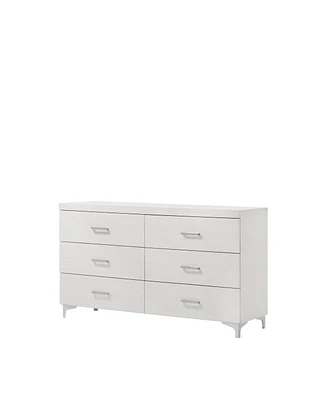 Simplie Fun Casilda Dresser In White Finish