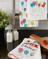 Design Imports Happy Birthday Confetti Collection, Dishtowel Set