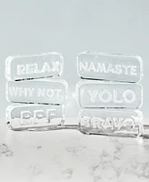 Paroles Yolo Glass Paperweight