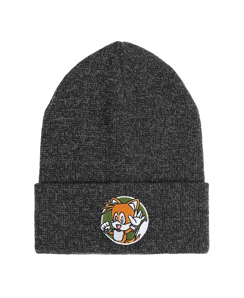 Sonic the Hedgehog Men's Embroidered Tails Adult Cuffed Beanie