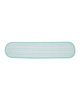 Design Imports Double Strip Chef Kitchen Cooking Baking Collection, Double Oven Mitt, 35x7.5", Aqua