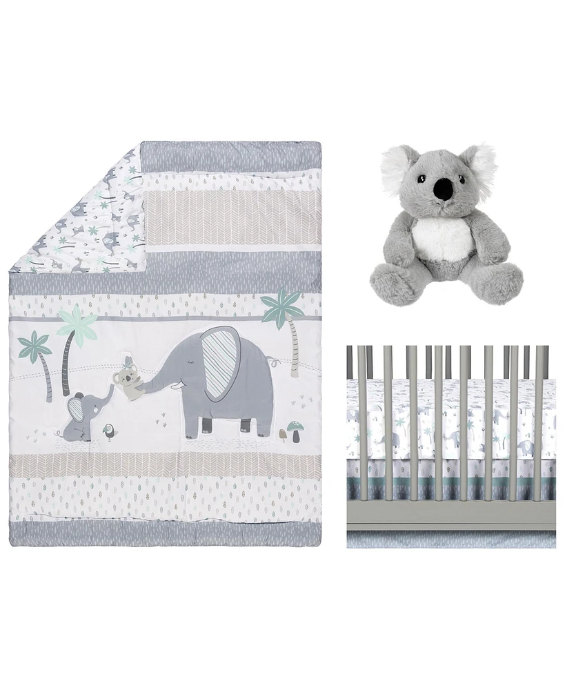 Sammy & Lou Ellie & Friends 4 Piece Crib Bedding Set