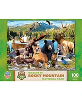 Masterpieces Wildlife of Rocky Mountain National Park - 100 Piece Puzzle