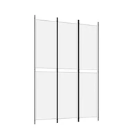 vidaXL 3-Panel Room Divider 59.1"x86.6" Fabric