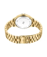 Jbw Women's Mondrian Diamond (1/6 ct.t.w.) 18k Gold Plated Stainless Steel Watch