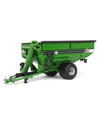 Spec Cast 1/64 Green J&M X-Tended Reach Grain Cart with Singles