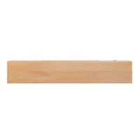 Solid Beech Tv Cabinet with Chinese Glass Doors, Storage Space