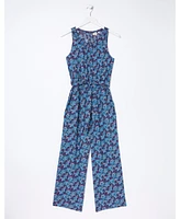 FatFace Women's Haylie Ink Floral Jumpsuit