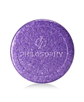 Philosophy Gym 24" High-Density Foam Roller for Exercise, Massage, Muscle Recovery - Round Purple
