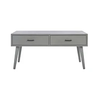 Safavieh Mozart Mid Century 2 Drawer Coffee Table