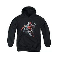 Superman Boys Youth Up The Sky Pull Over Hoodie / Hooded Sweatshirt