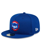 New Era Men's Royal Chicago Cubs 2024 Batting Practice 59FIFTY Fitted Hat