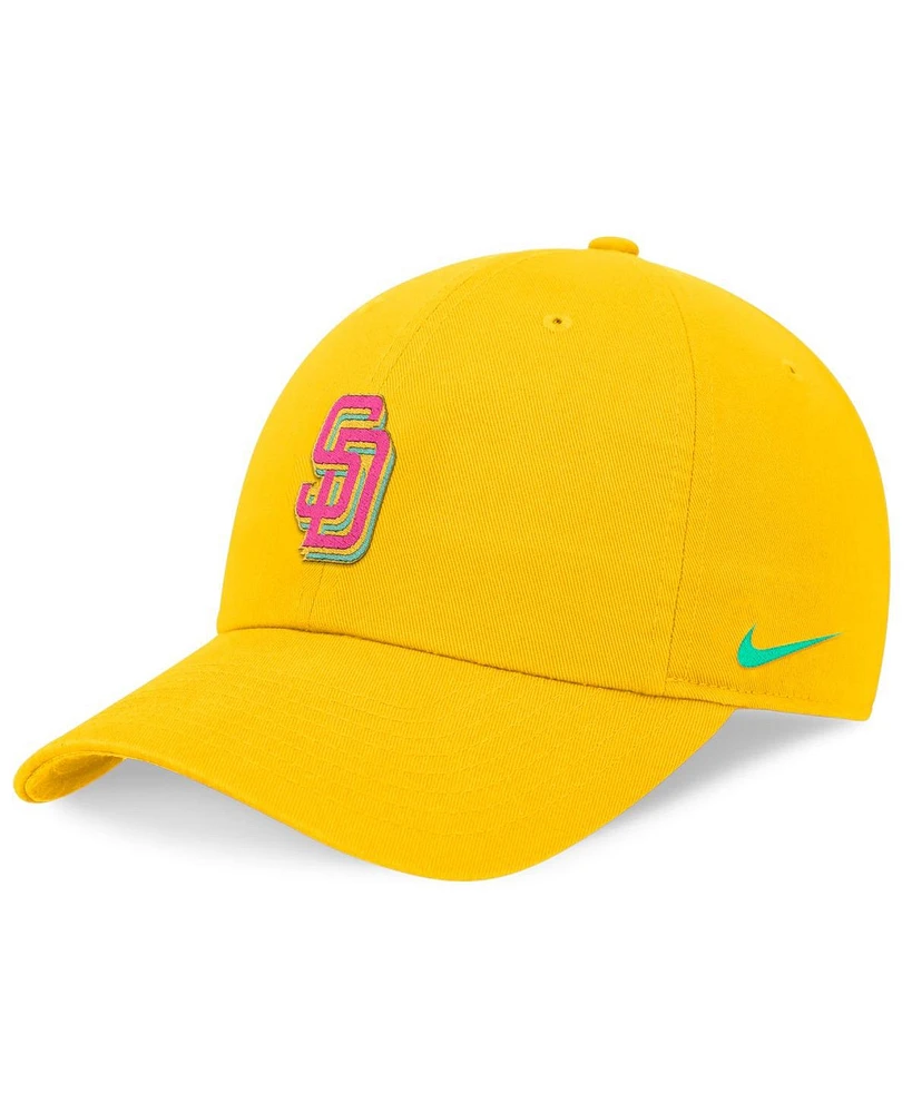 Nike Men's Gold San Diego Padres City Connect Club Adjustable Hat