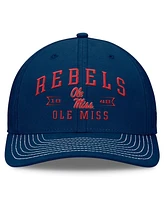 Top of the World Men's Navy Ole Miss Rebels Carson Trucker Adjustable Hat