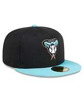 New Era Men's Black Arizona Diamondbacks 2024 Batting Practice 59FIFTY Fitted Hat