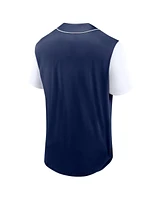 Fanatics Men's Navy Sporting Kansas City Balance Fashion Baseball Jersey