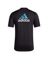 Adidas Men's Black Charlotte Fc Local Pop Aeroready T-Shirt