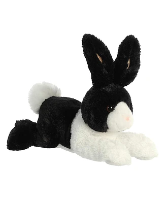 Aurora Medium Dutch Rabbit Flopsie Adorable Plush Toy Black 12"