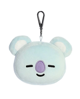 Aurora Mini Koya Keychain BT21 Lovable Plush Toy Blue 4"