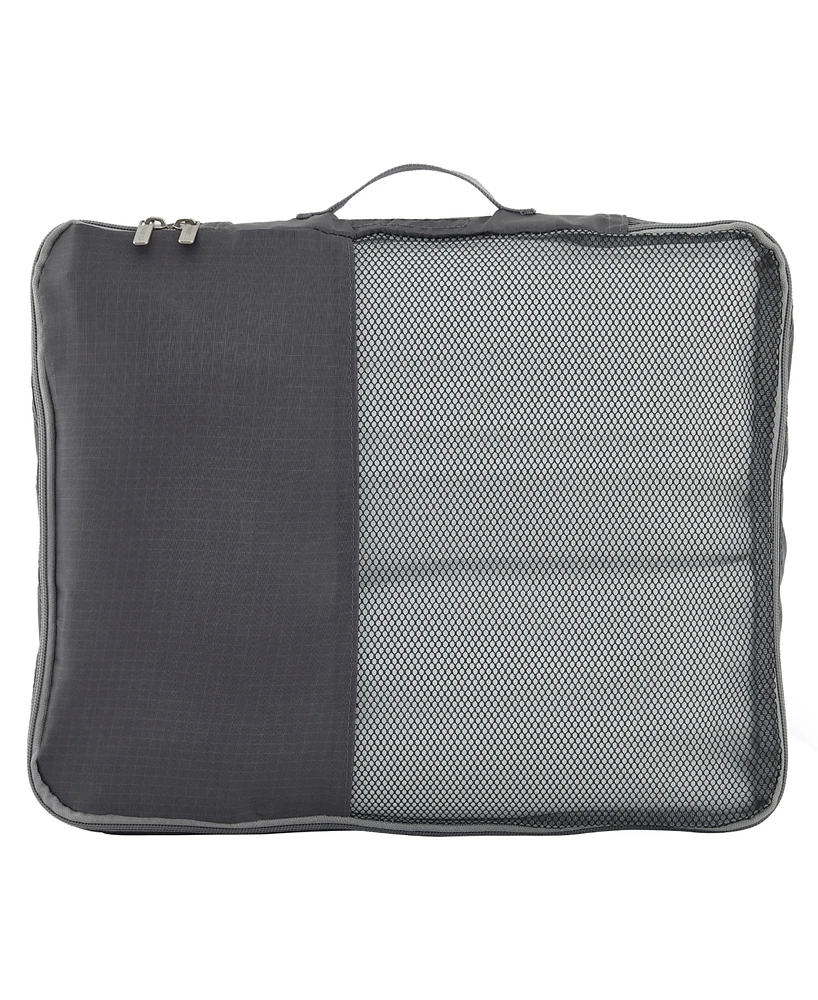 Travelers Club Gwen 4 Piece Hardside Luggage Set