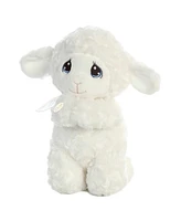 Aurora Medium English Luffie Praying Lamb Precious Moments Inspirational Plush Toy White 10"