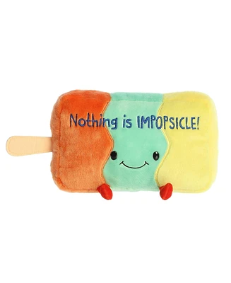 Aurora Large Nothing Is Impopsicle Just Sayin' Witty Plush Toy Multicolor 13"