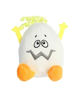 Aurora Mini Scrambled Egg Eggspressions Punny Plush Toy White 3"