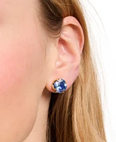 Kate Spade New York Gold-Tone Cubic Zirconia Flower Stud Earrings