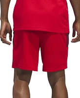 adidas Men's Legends 3-Stripes 7" Basketball Shorts