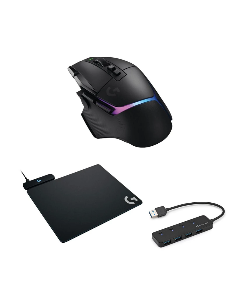 Logitech G502 X Plus Wireless Gaming Mouse () Bundle