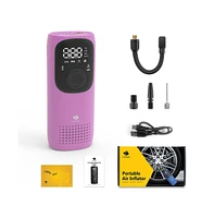 Z-edge Rechargeable 2000mAh 150PSI Portable Tire Inflator Pump