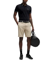 Boss by Hugo Men's Contrast Trims Slim-Fit Polo Shirt