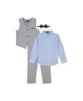 Andy & Evan Big Boys Toddler/Child Four Piece Vest Set