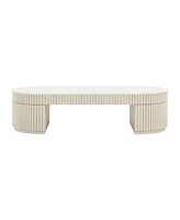 Tov Furniture 1 Pc. Oval Coffee Table