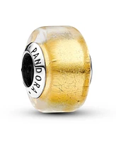 Pandora Golden Mini Murano Glass Charm